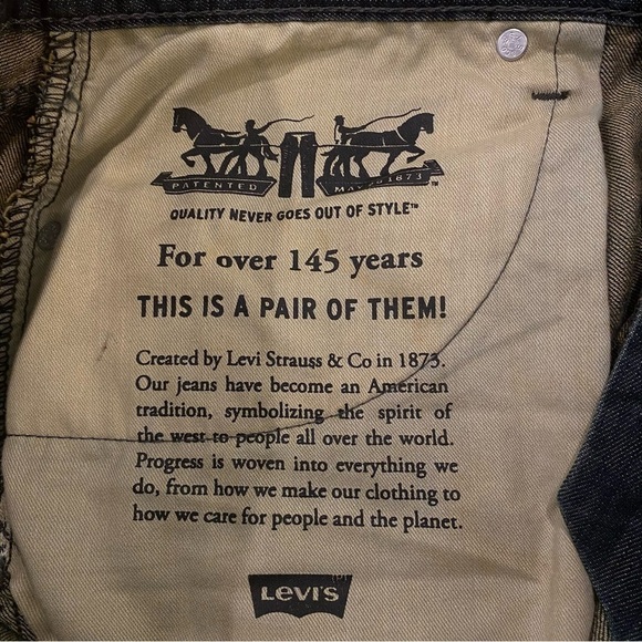 LEVI'S 514 Men's size 36/30 straight leg denim jeans - Picture 9 of 9